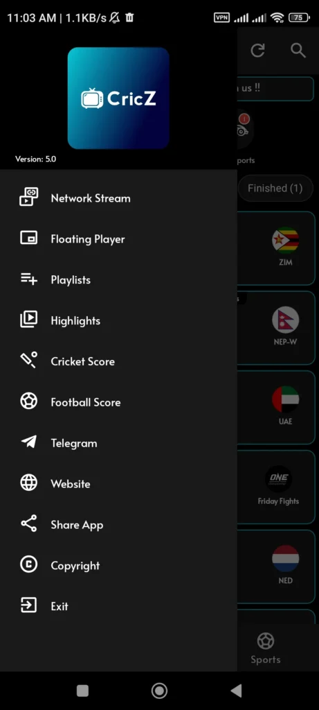 Cricz APK download